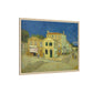 Van Gogh, Vincent - The Yellow House (1888) - Matte Canvas, Framed
