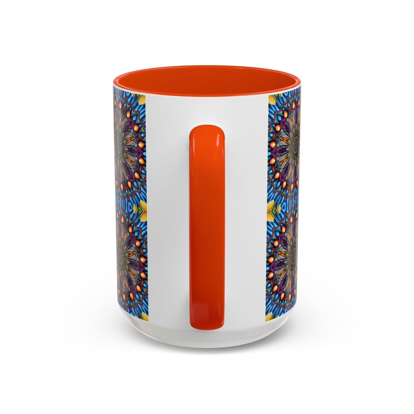 Pacio, Adam - Emerald Arrows Mandala - Colorful Accent Mugs