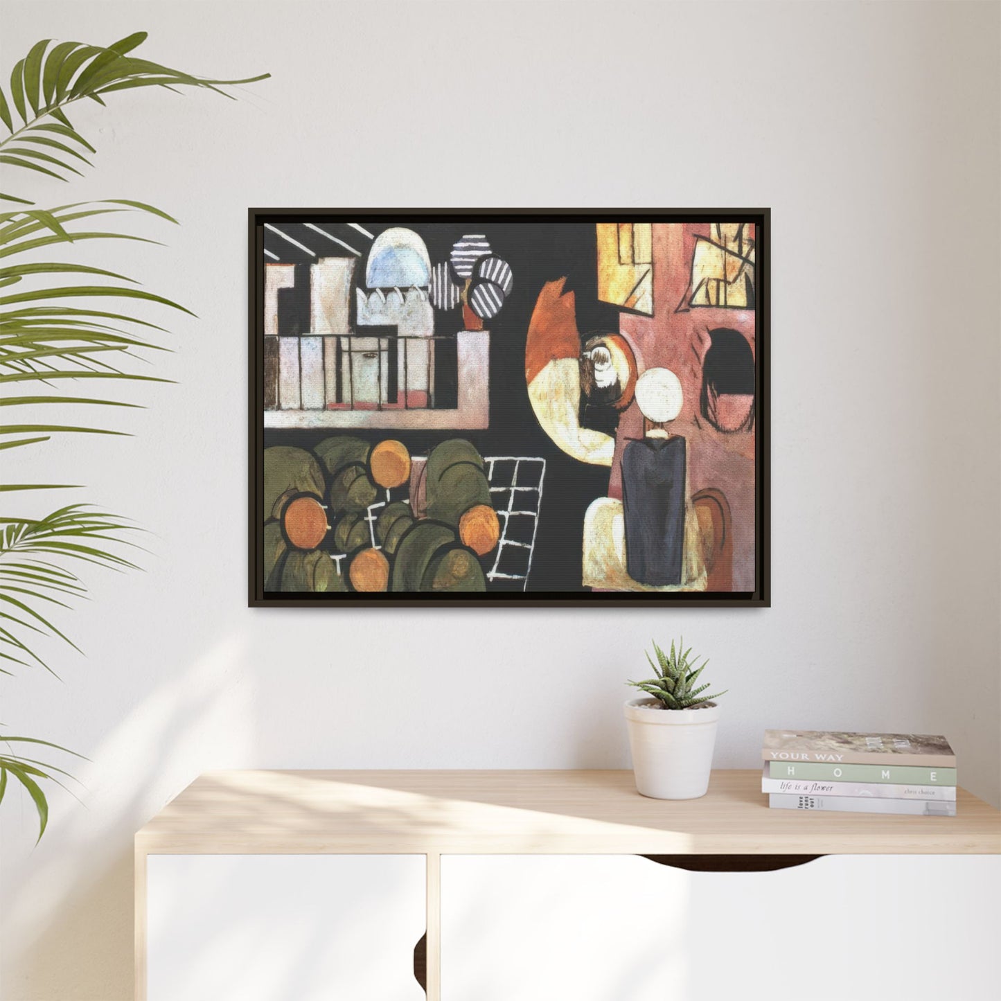 Matisse, Henri - The Moroccans (1916) - Matte Canvas, Framed