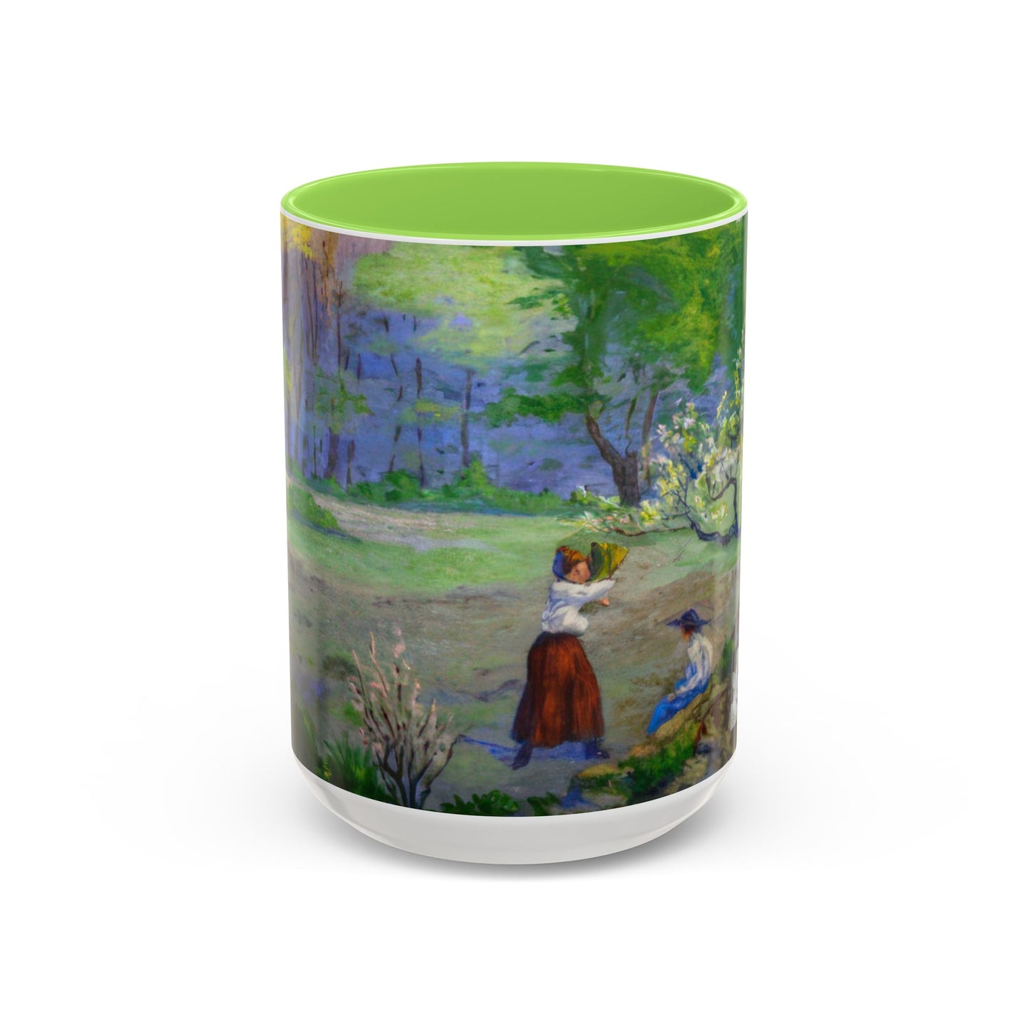 Ranson, Paul - Picking Flowers (1890) - Colorful Accent Mugs