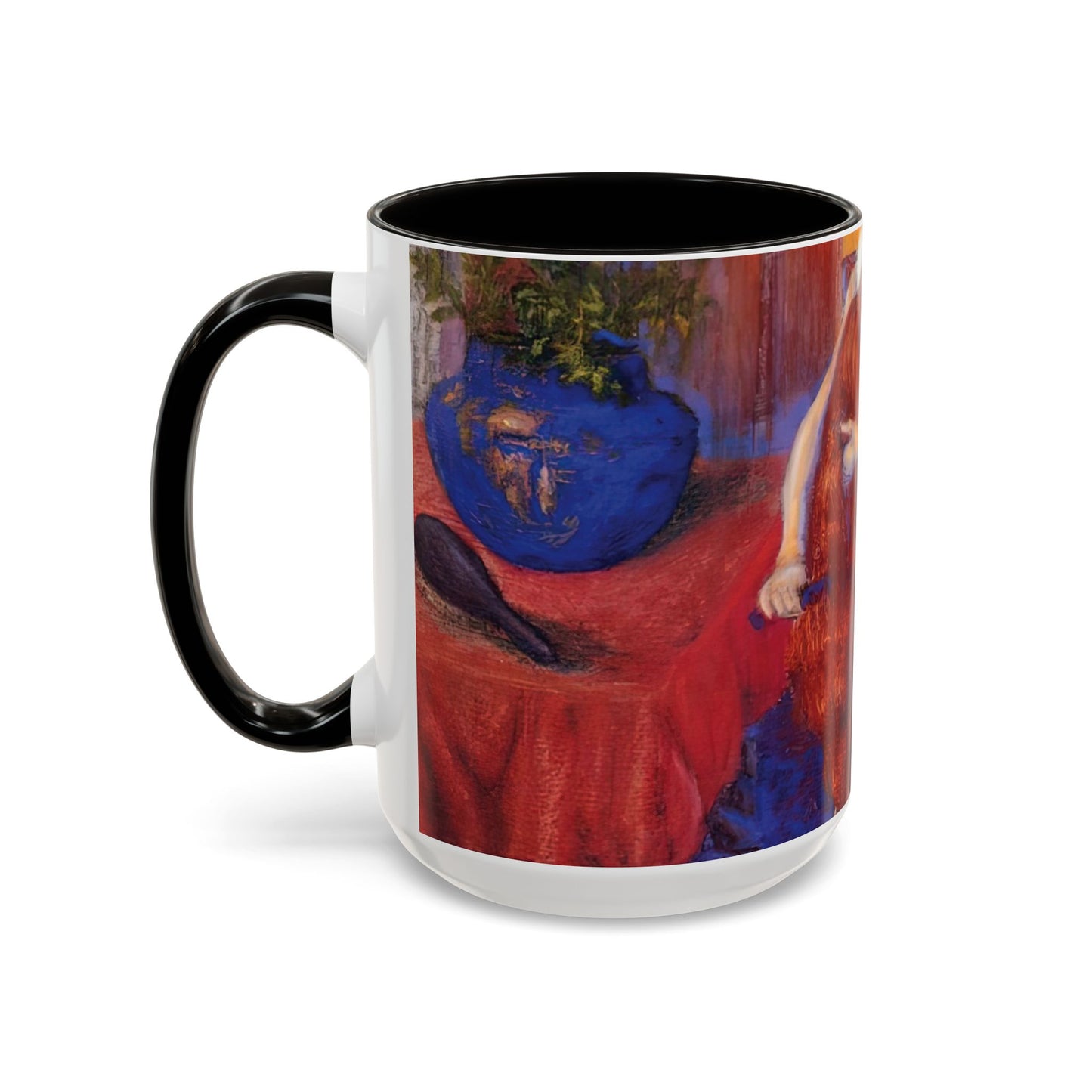 Ranson, Paul - The Golden Head of Hair (1909) - Colorful Accent Mugs