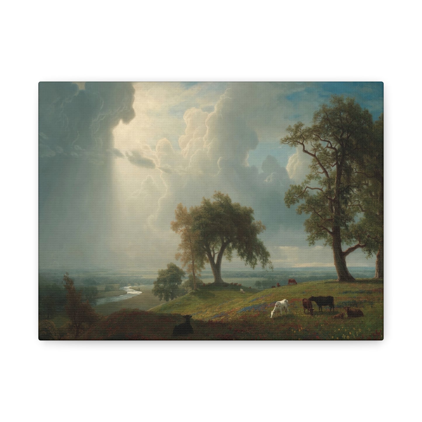 Bierstadt, Albert - California Spring (1875) - Canvas Block, unframed