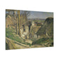 Cézanne, Paul - The House of the Hanged Man (1874) - Canvas Block, unframed