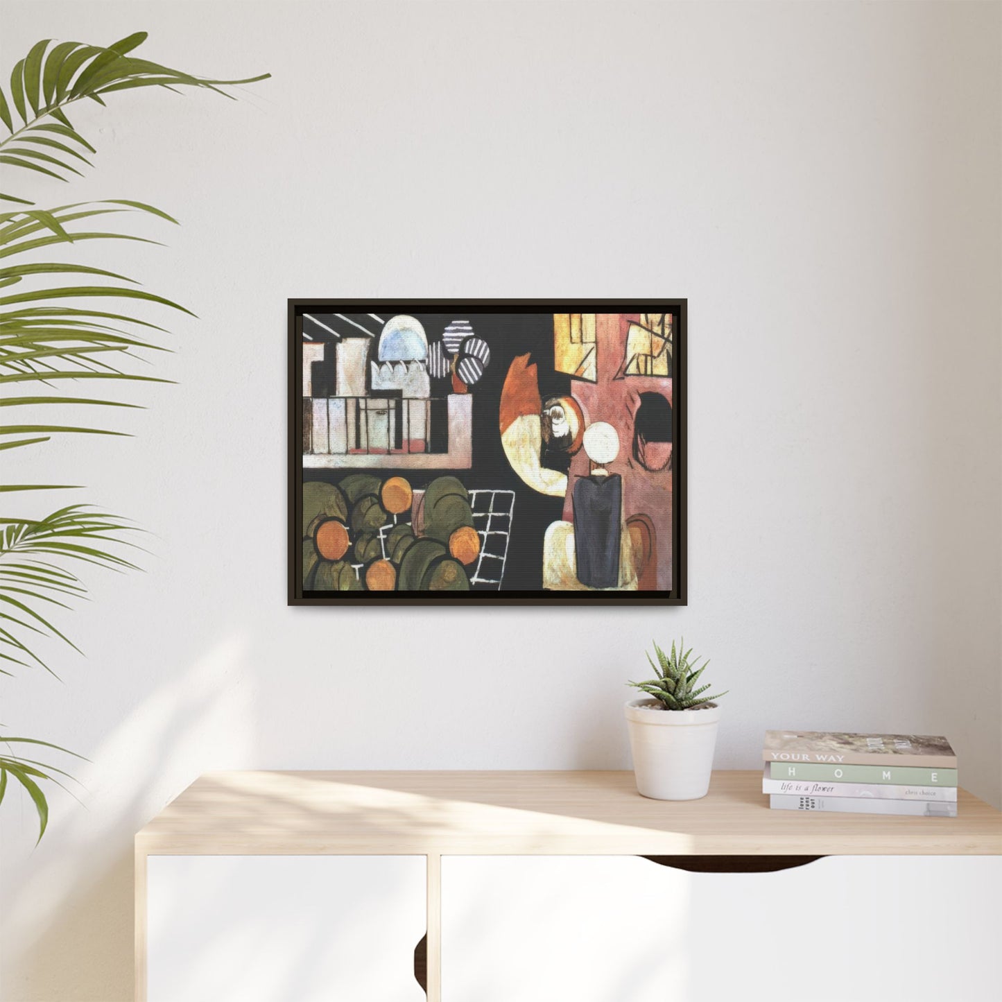 Matisse, Henri - The Moroccans (1916) - Matte Canvas, Framed