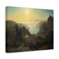 Bierstadt, Albert - Donner Lake from the Summit (1873) - Canvas Block, unframed