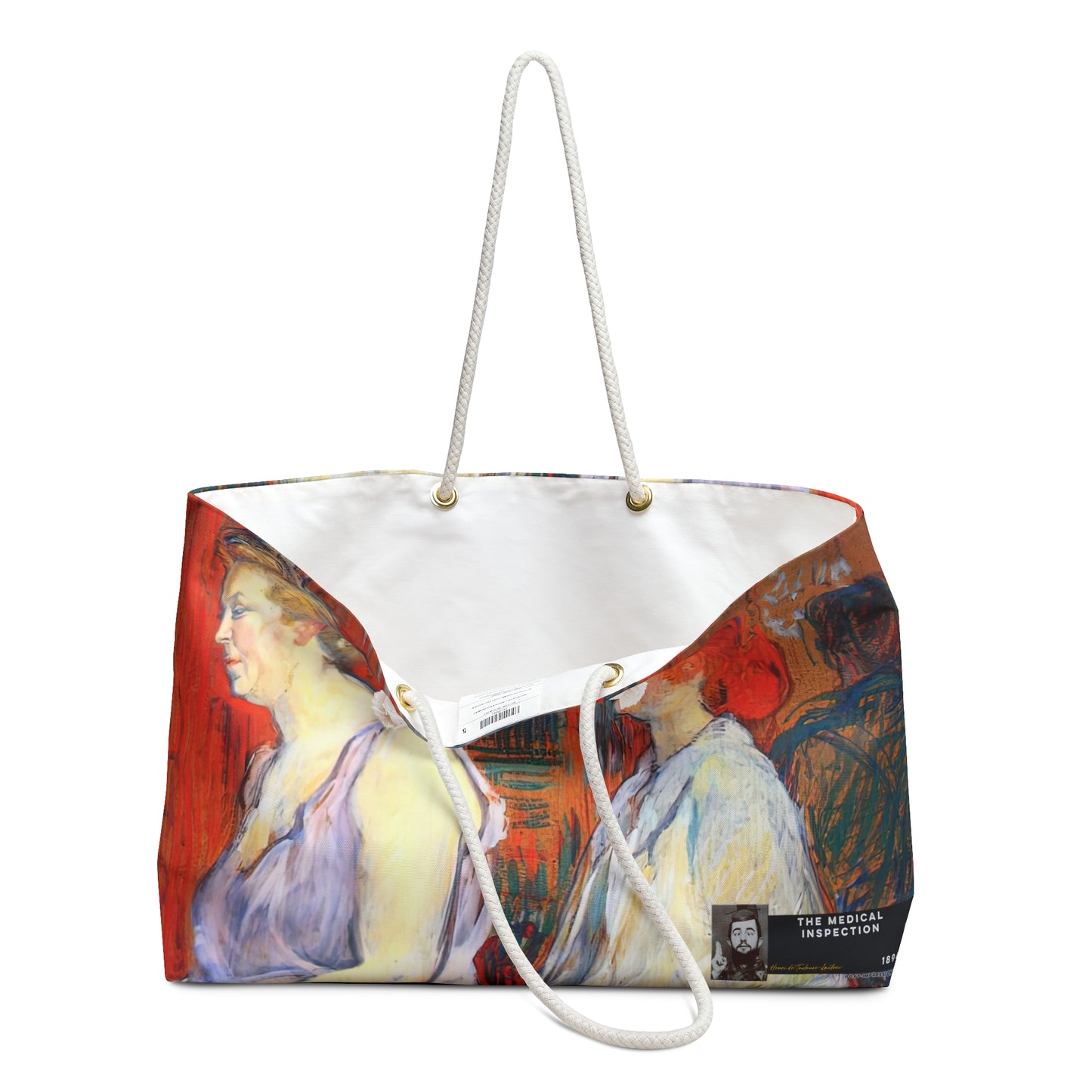 Toulouse-Lautrec, Henri - The Medical Inspection (1894) - Weekender Bag