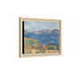Cézanne, Paul - The Bay of Marseille, Seen from L'Estaque (1885) - Matte Canvas, Framed