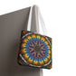 Pacio, Adam - Emerald Arrows Mandala - Tote Bag