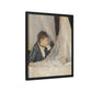 Morisot, Berthe - The Cradle (1872) - Matte Canvas, Framed