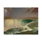 Church, Frederic Edwin - Niagara (1857) - Satin Posters