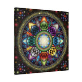 Mystic Jewel Mandala A  - Canvas
