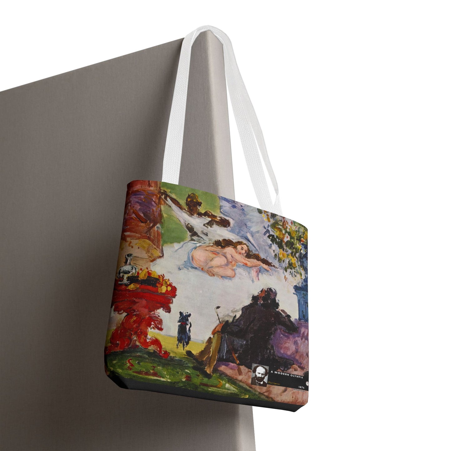 Cézanne, Paul - A Modern Olympia (1874) - Tote Bag