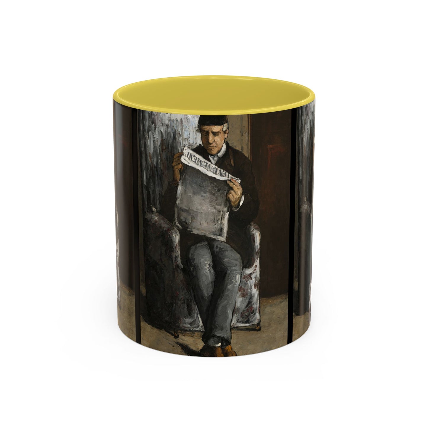 Cézanne, Paul - The Artist’s Father (1866) - Colorful Accent Mugs