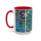 Pacio, Adam - Melek Taus Mandala - Colorful Accent Mugs