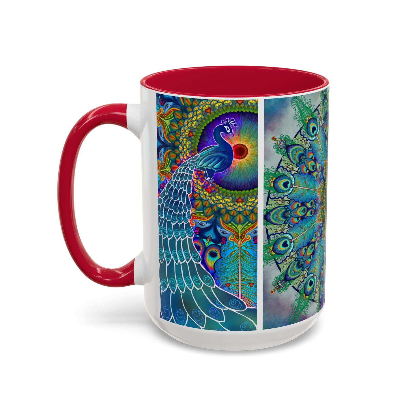 Pacio, Adam - Melek Taus Mandala - Colorful Accent Mugs
