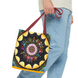 Obsidian Grandmothers Mandala - Tote Bag