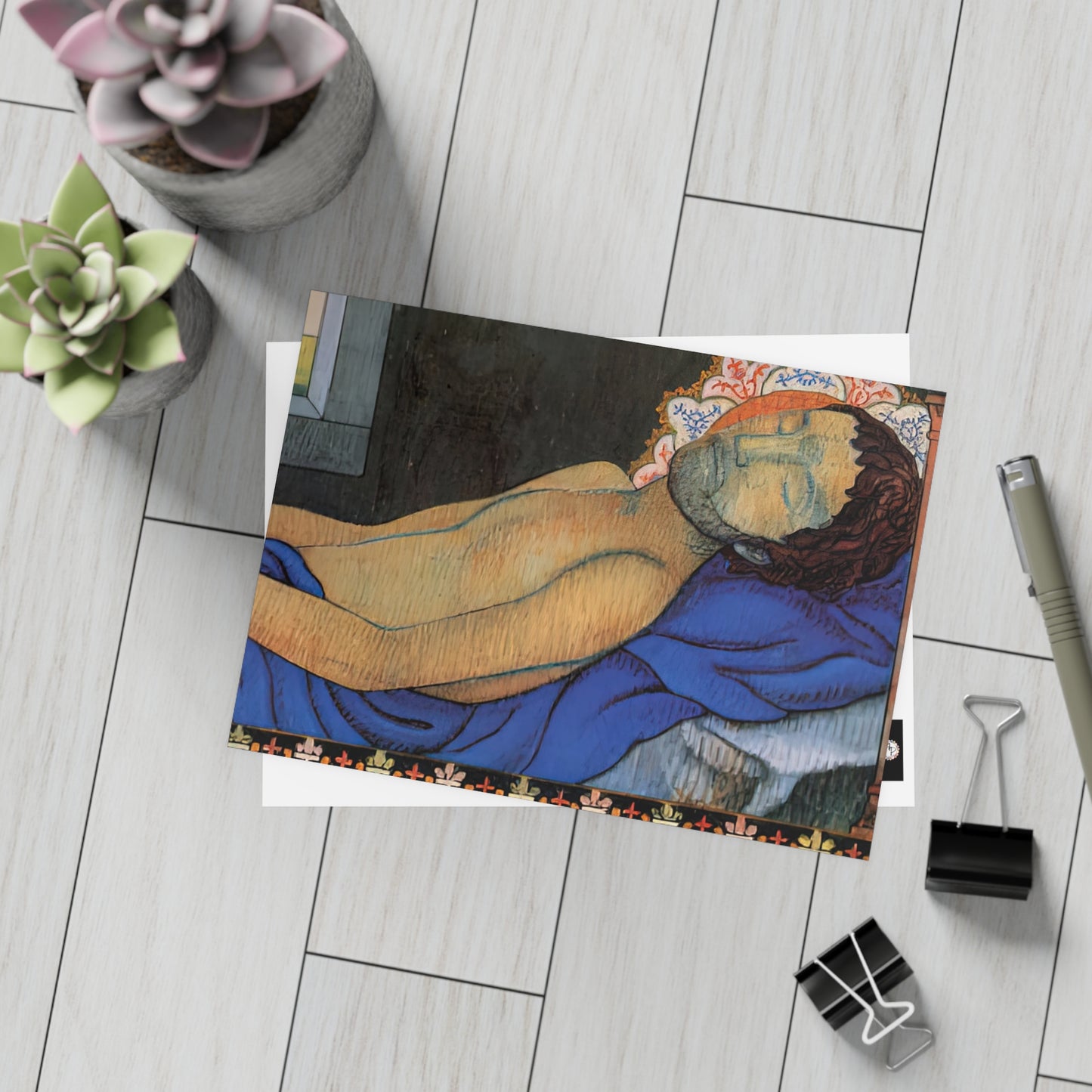 Filiger, Charles - The Recumbent Christ (1895) - Postcard Bundles with Envelopes Included
