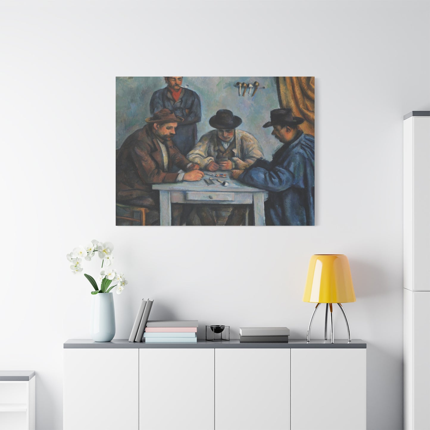 Cézanne, Paul - The Card Players (1892) - Canvas Block, unframed