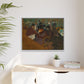 Toulouse-Lautrec, Henri - At the Moulin Rouge (1892) - Matte Canvas, Framed