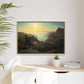 Bierstadt, Albert - Donner Lake from the Summit (1873) - Matte Canvas, Framed