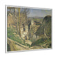 Cézanne, Paul - The House of the Hanged Man, Auvers-sur-Oise (1874) - Matte Canvas, Framed