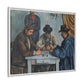 Cézanne, Paul - The Card Players (1892) - Matte Canvas, Framed