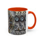 Pacio, Adam - Memento Mori Mandala - Colorful Accent Mugs