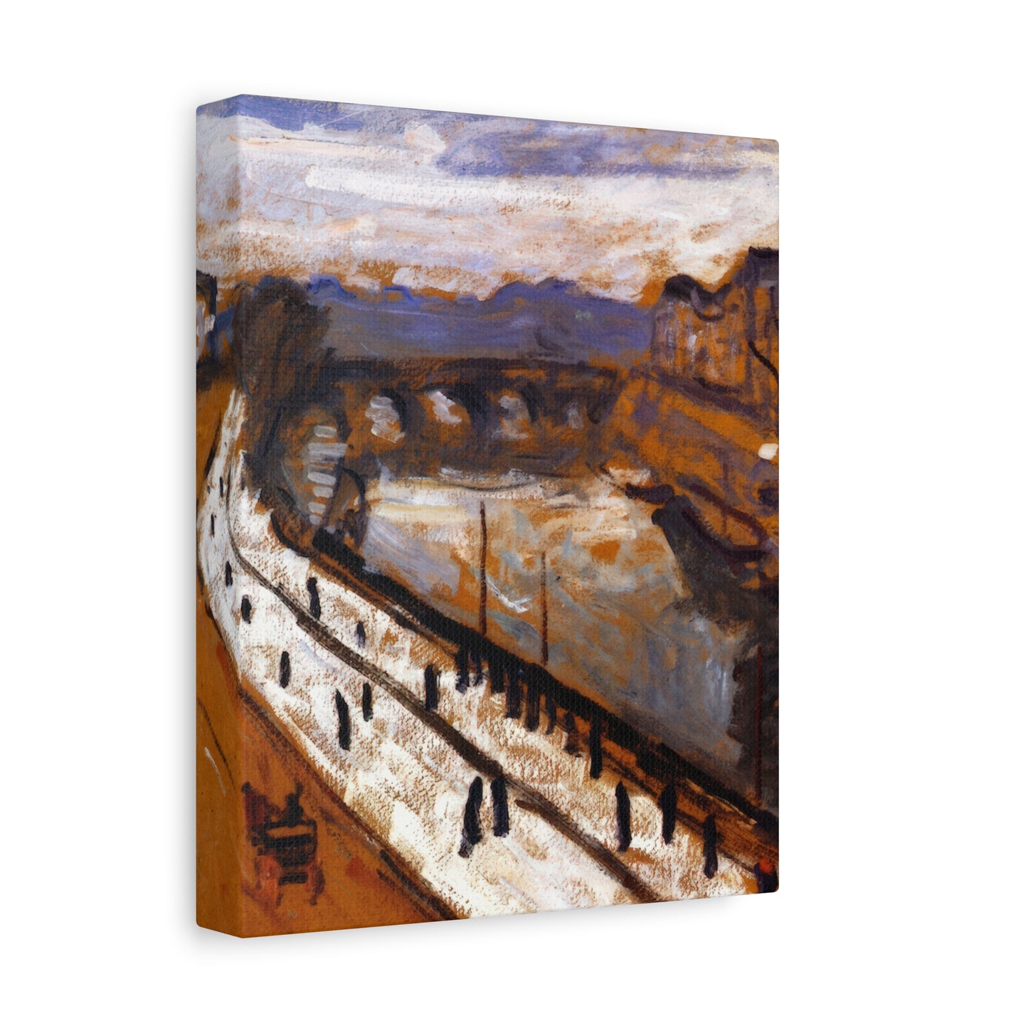 Marquet, Albert - Quai des Grands-Augustins (1905) - Canvas Block, unframed