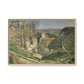 Cézanne, Paul - The House of the Hanged Man, Auvers-sur-Oise (1874) - Matte Canvas, Framed