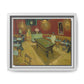 Van Gogh, Vincent - The Night Cafe (1888) - Matte Canvas, Framed
