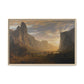 Bierstadt, Albert - Looking Down Yosemite Valley (1865) - Matte Canvas, Framed