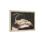 Courbet, Gustave - Woman with a Parrot (1866) - Matte Canvas, Framed