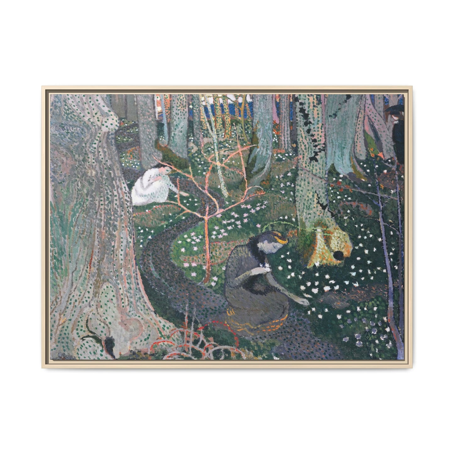 Denis, Maurice - April (1892) - Matte Canvas, Framed