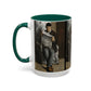 Cézanne, Paul - The Artist’s Father (1866) - Colorful Accent Mugs