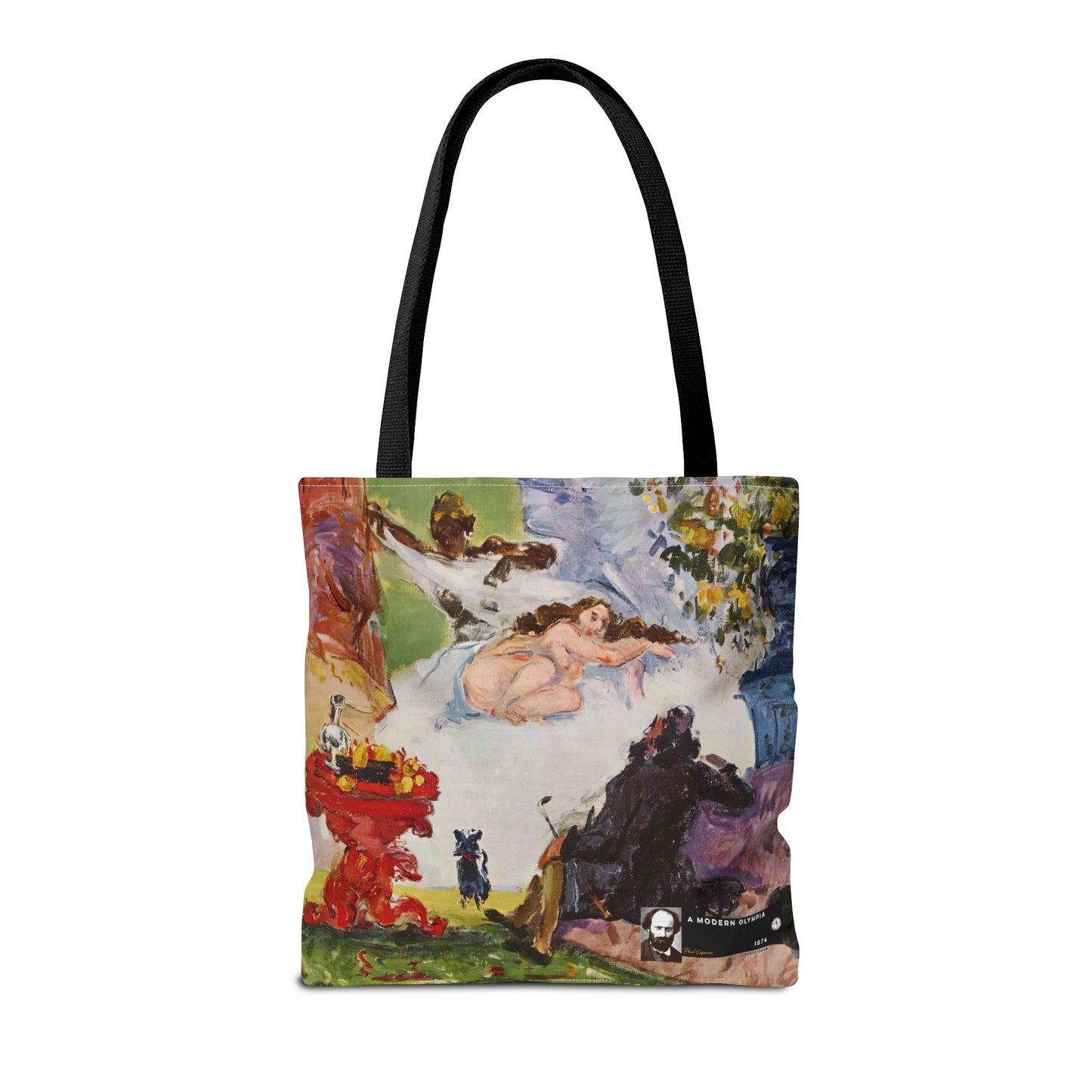 Cézanne, Paul - A Modern Olympia (1874) - Tote Bag