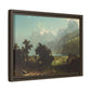 Bierstadt, Albert - Lake Lucerne (1858) - Matte Canvas, Framed