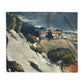 Cézanne, Paul - L’Estaque, Melting Snow (1870) - Arctic Fleece Blanket
