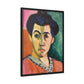 Matisse, Henri - The Green Stripe (1905) - Matte Canvas, Framed
