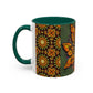 Pacio, Adam - Monarch Butterfly Mandala - Colorful Accent Mugs
