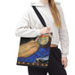 Filiger, Charles - The Recumbent Christ (1895) - Tote Bag