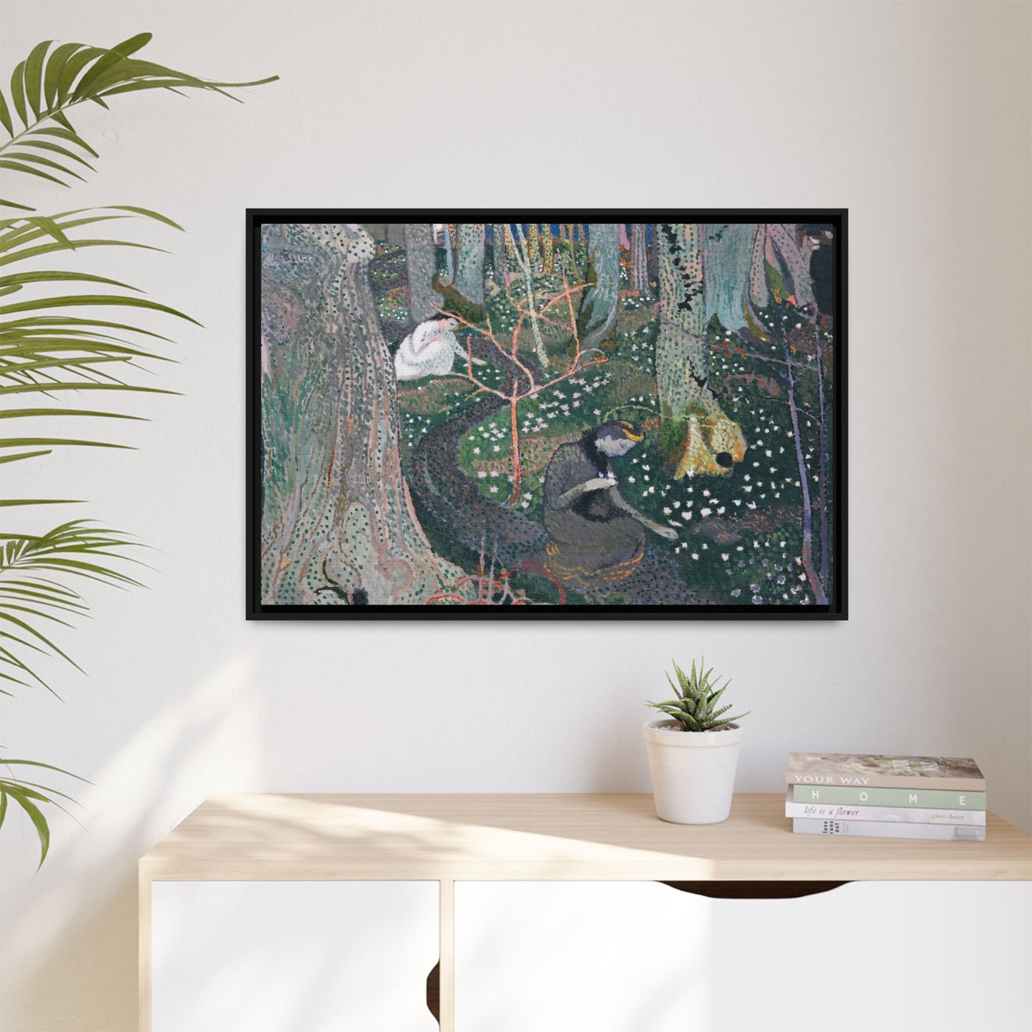 Denis, Maurice - April (1892) - Matte Canvas, Framed
