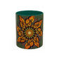 Pacio, Adam - Monarch Butterfly Mandala - Colorful Accent Mugs