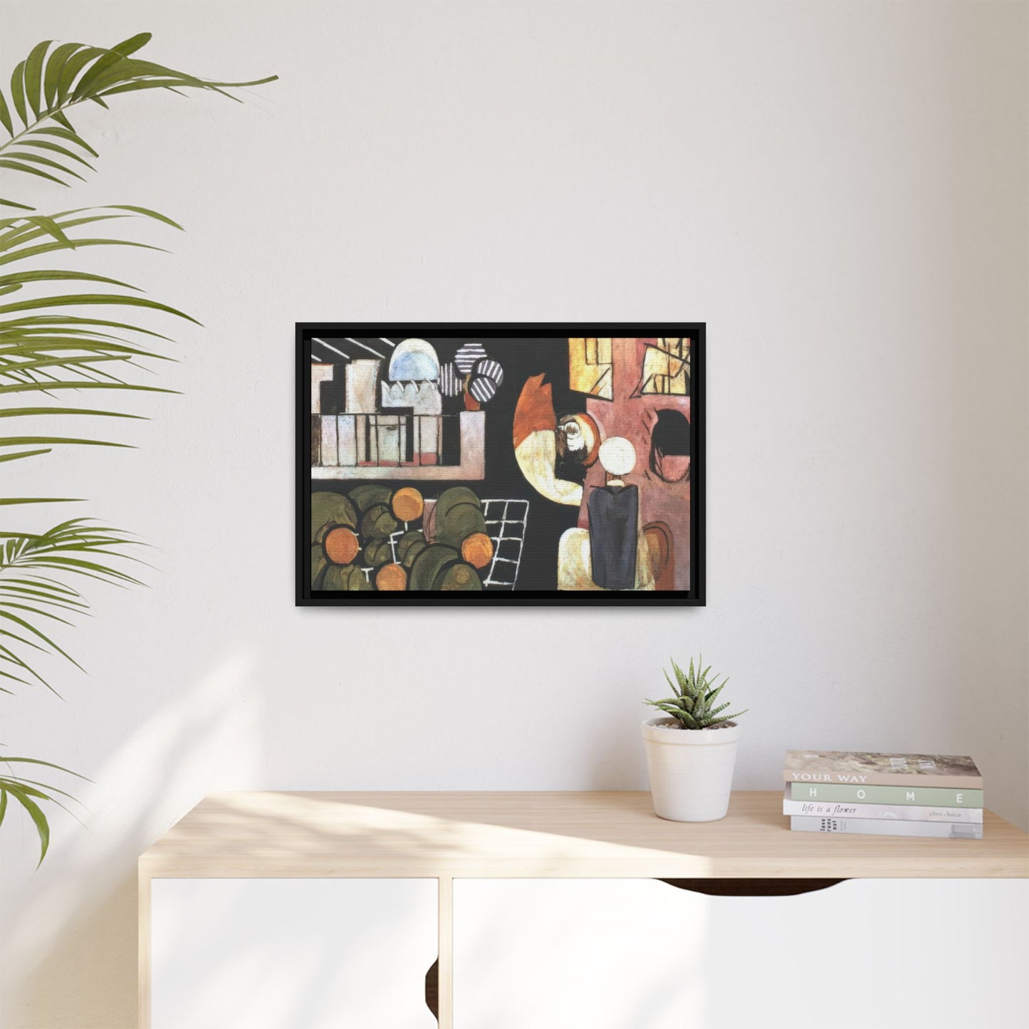 Matisse, Henri - The Moroccans (1916) - Matte Canvas, Framed
