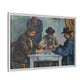 Cézanne, Paul - The Card Players (1892) - Matte Canvas, Framed