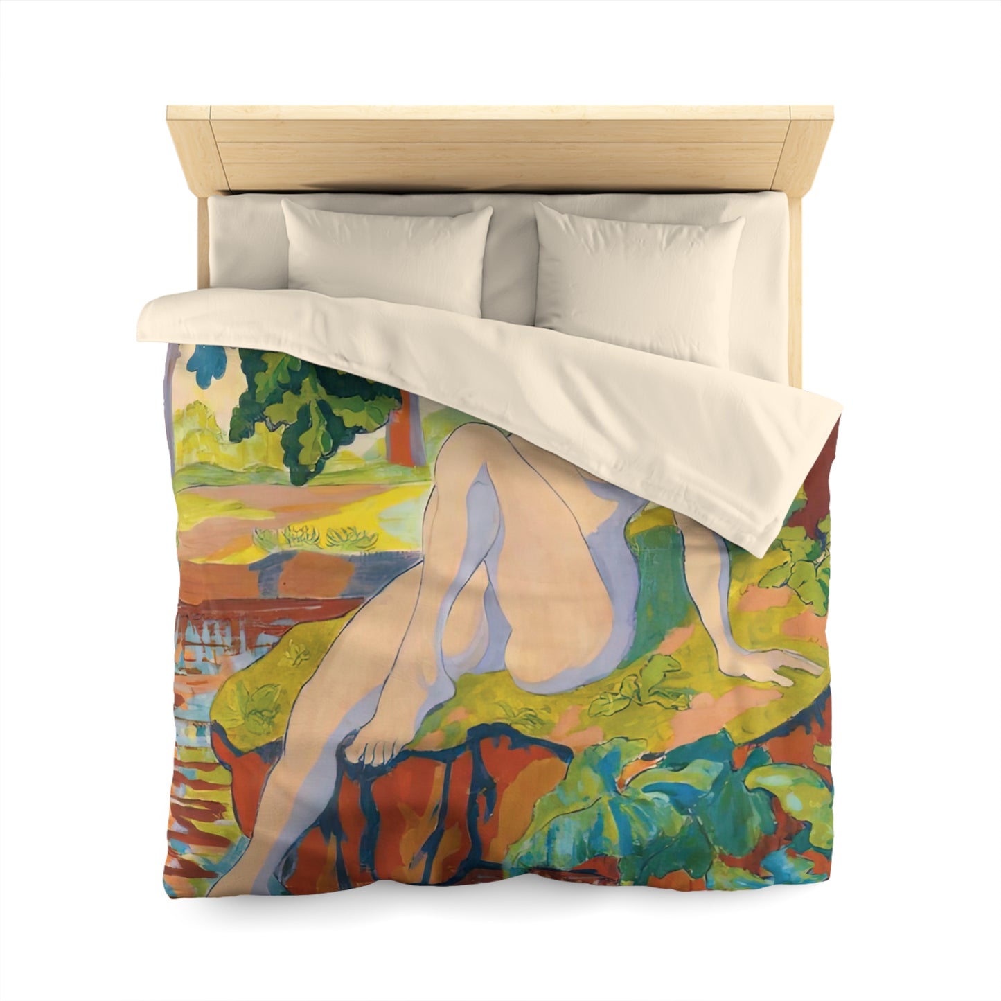 Ranson, Paul - Bather (1898) - Microfiber Duvet Cover