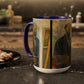 Cézanne, Paul - Portrait of the Artist with a Palette (1890) - Colorful Accent Mugs
