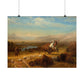 Bierstadt, Albert - The Last of the Buffalo  (1888) - Satin Posters
