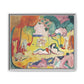 Matisse, Henri - The Joy of Life (1905) - Matte Canvas, Framed