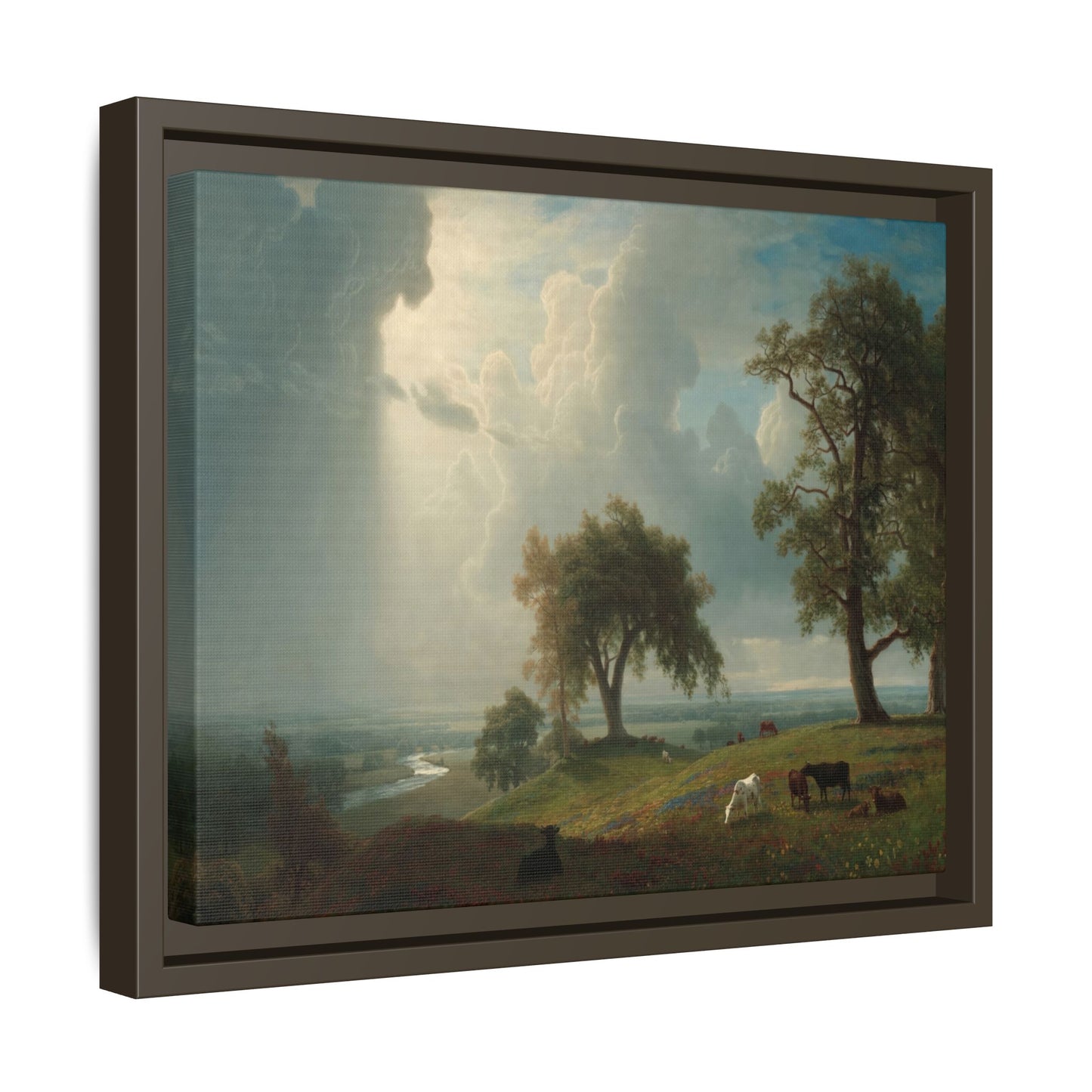 Bierstadt, Albert - California Spring (1875) - Matte Canvas, Framed