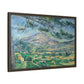 Cézanne, Paul - Mont Sainte-Victoire with Large Pine (1887) - Matte Canvas, Framed